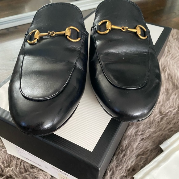 Authentic Gucci Princetown loafers 38 - Picture 8 of 9